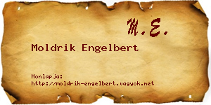 Moldrik Engelbert névjegykártya
